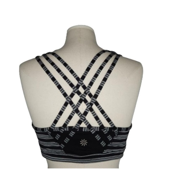 Athleta Striped Fully Focused Bra - Picture 5 of 9